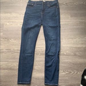 J Crew Factory High Rise Skinny Jeans